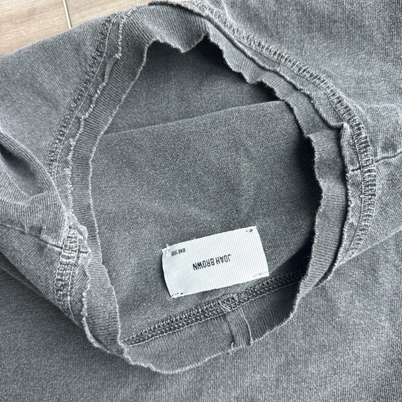 Joah Brown cropped shirt - Picture 3 of 3